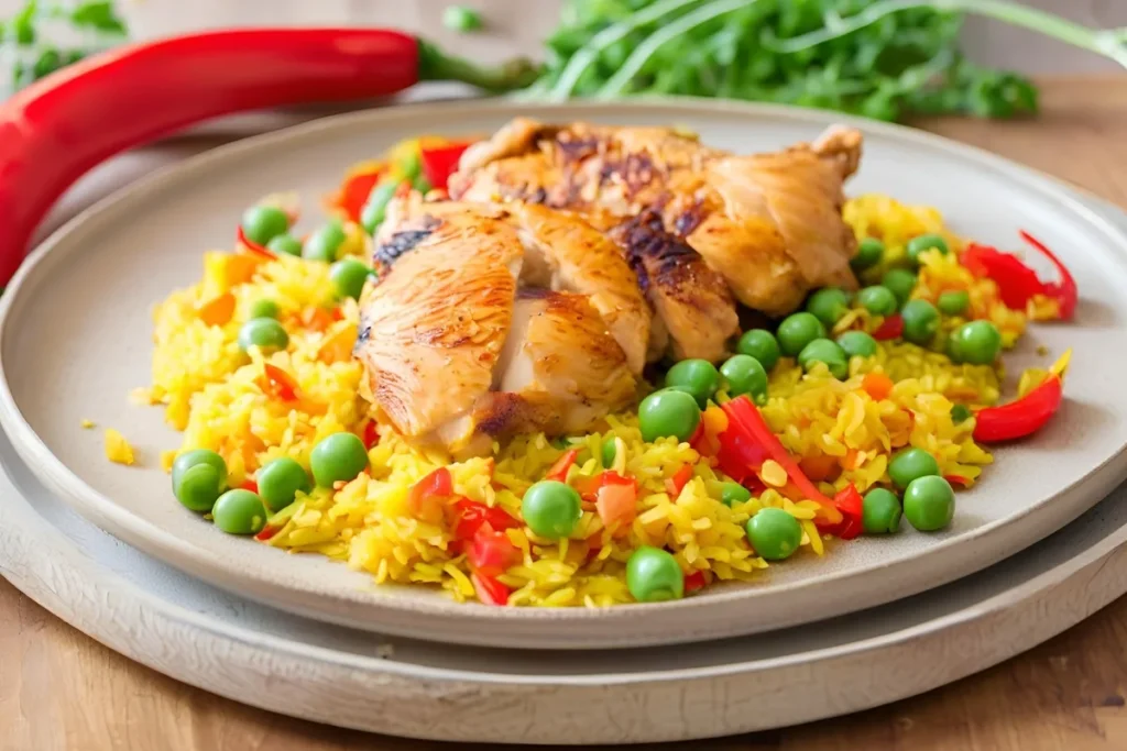 Chicken and Yellow Rice: A Flavorful One-Pot Meal with Easy Recipes & Cooking Tips 4 Spanish Chicken and Yellow Rice Recipe