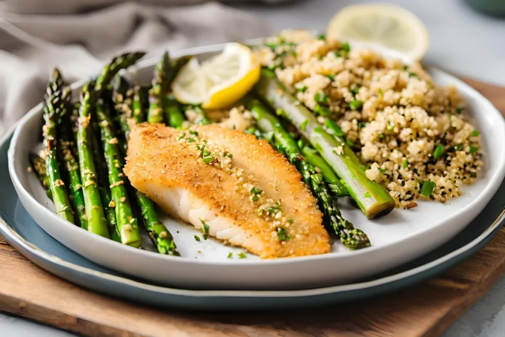 Air Fryer Tilapia with Side Dishes