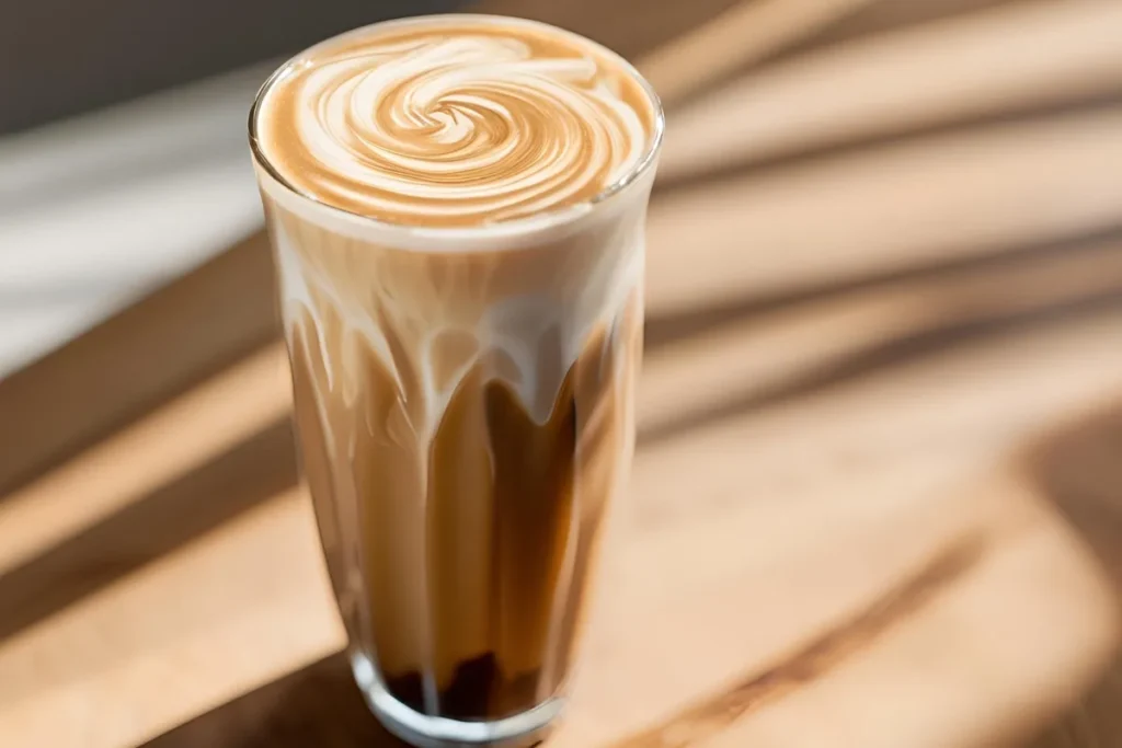 Brown Sugar Shaken Espresso: Your Ultimate Guide to Ingredients, Caffeine, and Customization 3 Brown Sugar Shaken Espresso with oat milk