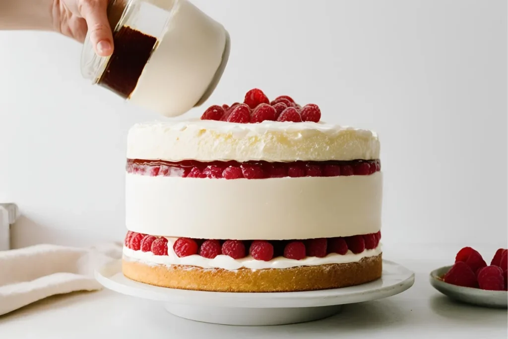 Swedish Princess Cake Recipe: How to Make This Elegant Dessert 4 Assembling a Swedish Princess Cake