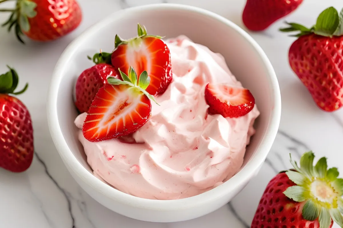 Strawberry cream cheese spread