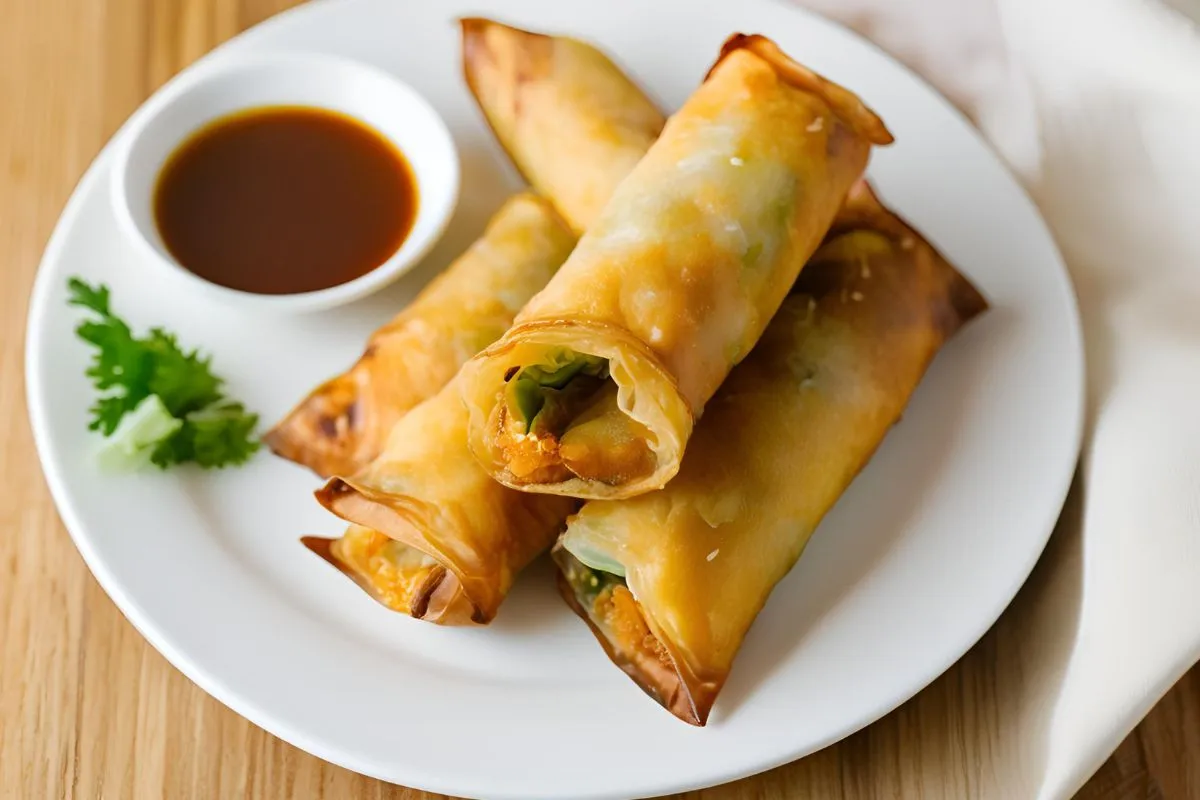 Crispy Vegetable Egg Rolls