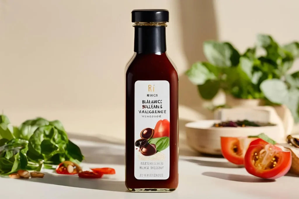 Ultimate Guide to Salad Dressings: Types, Benefits, & Recipes for Every Meal 3 Balsamic vinaigrette dressing in a bottle